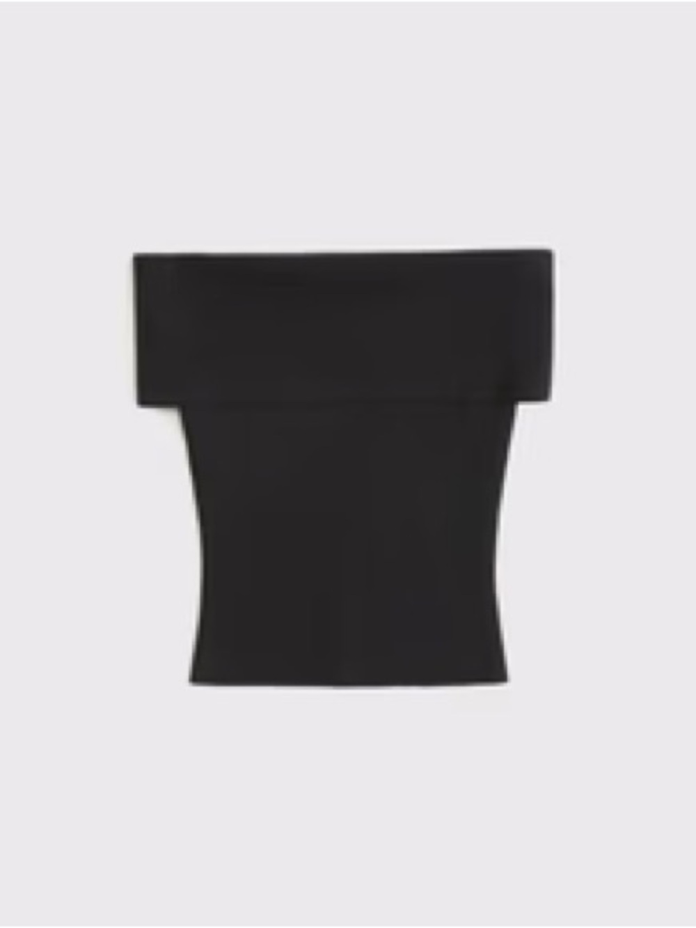 Abercrombie Foldover Off-The-Shoulder Sweater Top